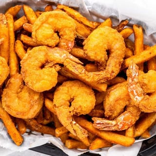 Fried Shrimp Basket (8)