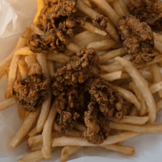 Fried Oysters Basket (10)